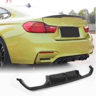 Bageste kofangerdiffuser V8 (til F80, carbon) BMW 3-serie F30/F31 2012–2019 foto 2