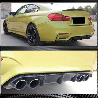 Bageste kofangerdiffuser V8 (til F80, carbon) BMW 3-serie F30/F31 2012–2019 foto 4