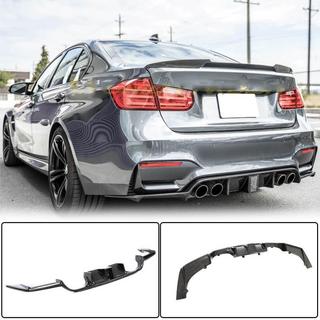 V12 bagkofanger-diffuser (til F80, kulfiber) BMW 3-serie F30/F31 2012–2019 foto 1