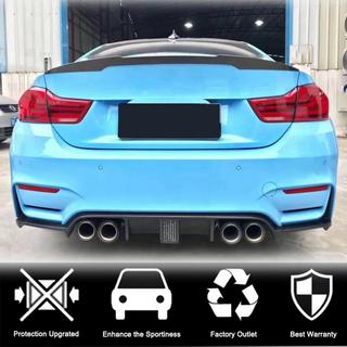 V12 bagkofanger-diffuser (til F80, kulfiber) BMW 3-serie F30/F31 2012–2019 foto 2