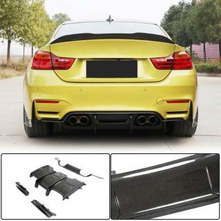 Bageste kofangerdiffuser V1 (til F82/F83, carbon) BMW 4-serie F32/F33/F36 2012–2020 foto 1