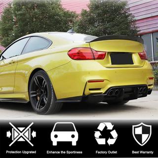 Bageste kofangerdiffuser V1 (til F82/F83, carbon) BMW 4-serie F32/F33/F36 2012–2020 foto 2