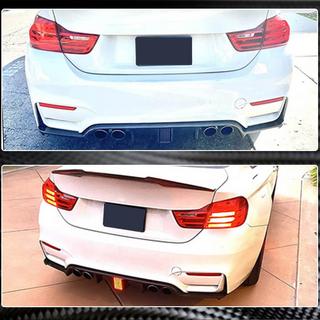 Bagkofangerdiffuser V12 (til F82/F83, carbon) BMW 4-serie F32/F33/F36 2012–2020 foto 3