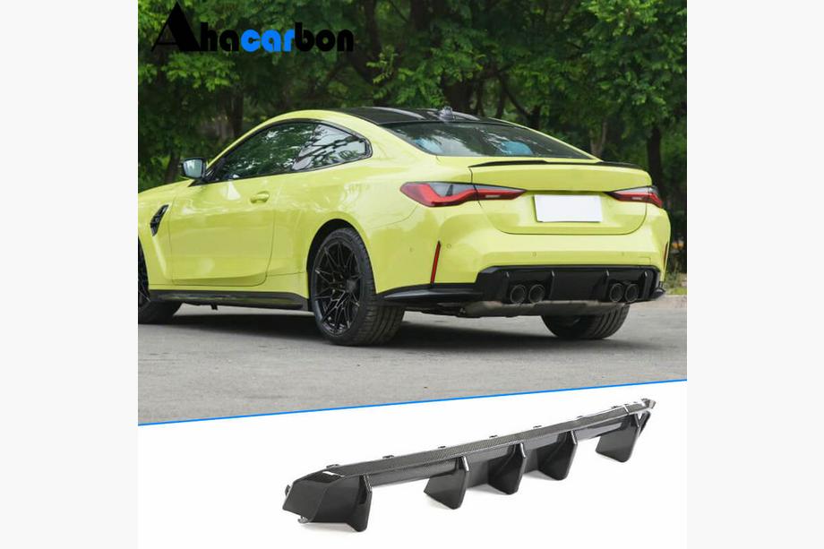 BMW 3-serie G20/G21 2018– Bagkofanger-diffuser V1 (til G80, carbon) Image