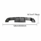 BMW 4-serie G22/23/26 2020– Bagkofanger-diffuser V1 (til G82/G83, carbon) foto 14