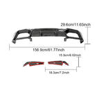 BMW X3 G01 2018– Bagkofanger-diffuser V1 (til F97 2018-2021, kulfiber) foto 5