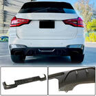 BMW X3 G01 2018– Bagkofanger-diffuser (til original M-Sport 2018-2021, kulfiber) foto 1