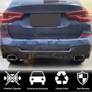 Bagkofanger-diffuser (til original M-Sport 2018-2021, kulfiber) foto 2