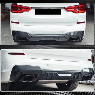Bagkofanger-diffuser (til original M-Sport 2018-2021, kulfiber) foto 4