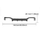 BMW X4 G02 2018– Diffuser til bagkofanger (til F98 2022-2025, kulfiber) foto 2