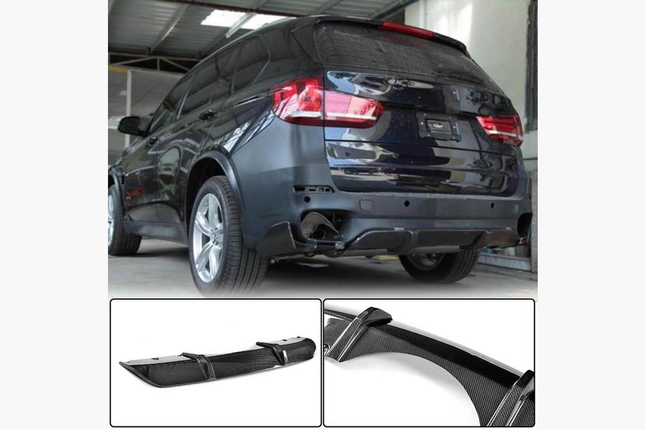 BMW X5 F15 2013–2018 Bagkofangerdiffuser V2 (til M-Sport, kulfiber) Foto 2