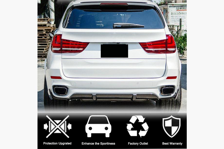 BMW X5 F15 2013–2018 Bagkofangerdiffuser V2 (til M-Sport, kulfiber) Foto 4