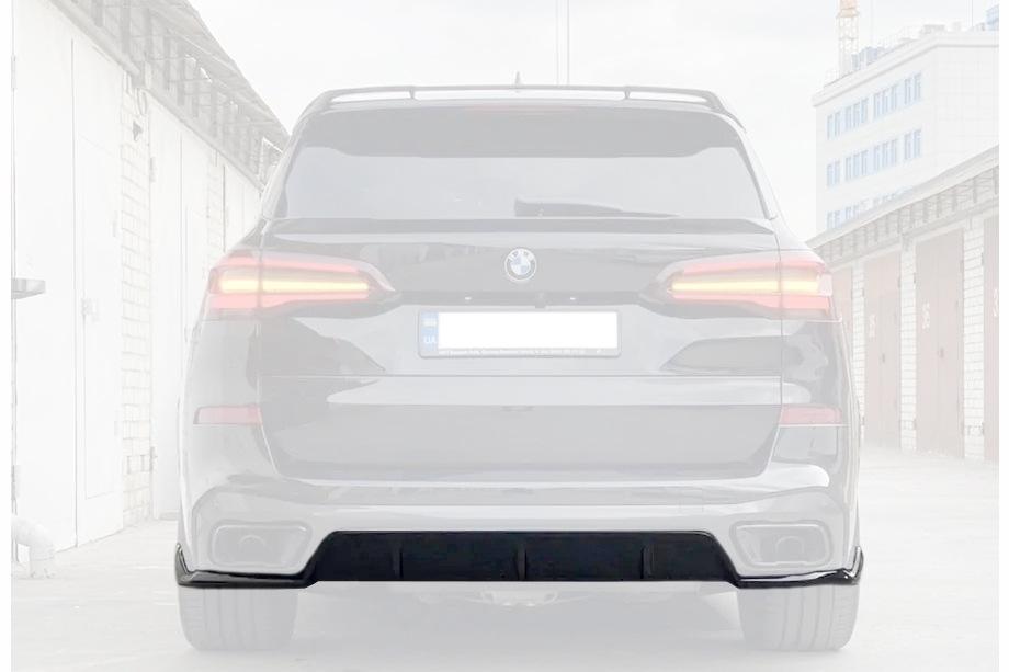 BMW X5 G05 2019–2026 Bagkofangerdiffuser V2 (2018-2022, sort højglans) Foto 3