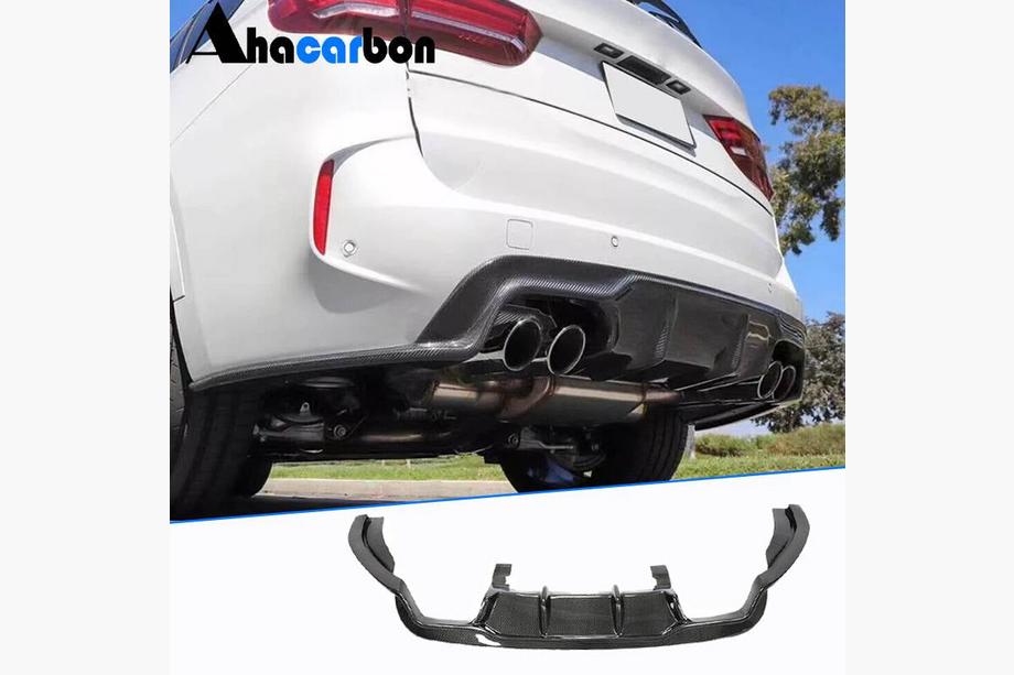 BMW X5 F15 2013–2018 Bagkofanger-diffuser V1 (til F85, carbon) Image