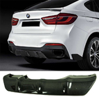 BMW X6 F16 2014–2019 Bagkofangerdiffuser V2 (til M-Sport, kulfiber) foto 5
