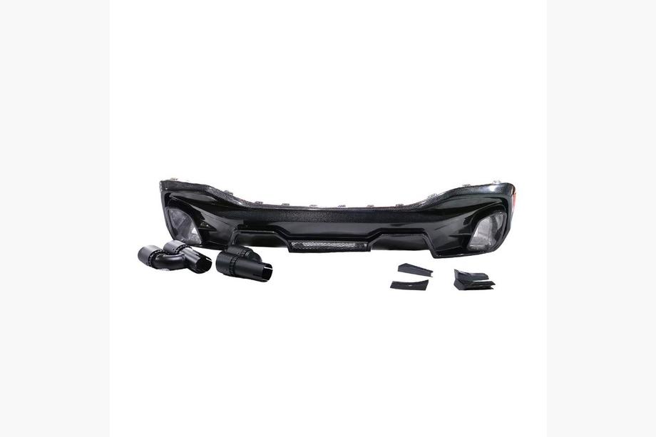 BMW X6 G06 2019–2027 Bagkofangerdiffuser (til M-Sport, 2018-2022, carbon) Foto 8