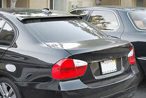 BMW 3-serie E90/E91 2005–2011 Bagklapspoiler V1 (til E90, kulfiber) foto 5