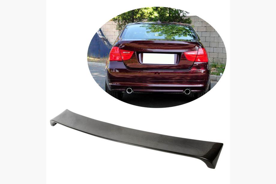BMW 3-serie E90/E91 2005–2011 Bagrudespoiler i kulfiber (E92) Image