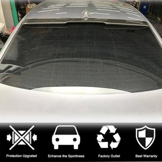 Bakrude-spoiler (til sedan, kulfiber) foto 2
