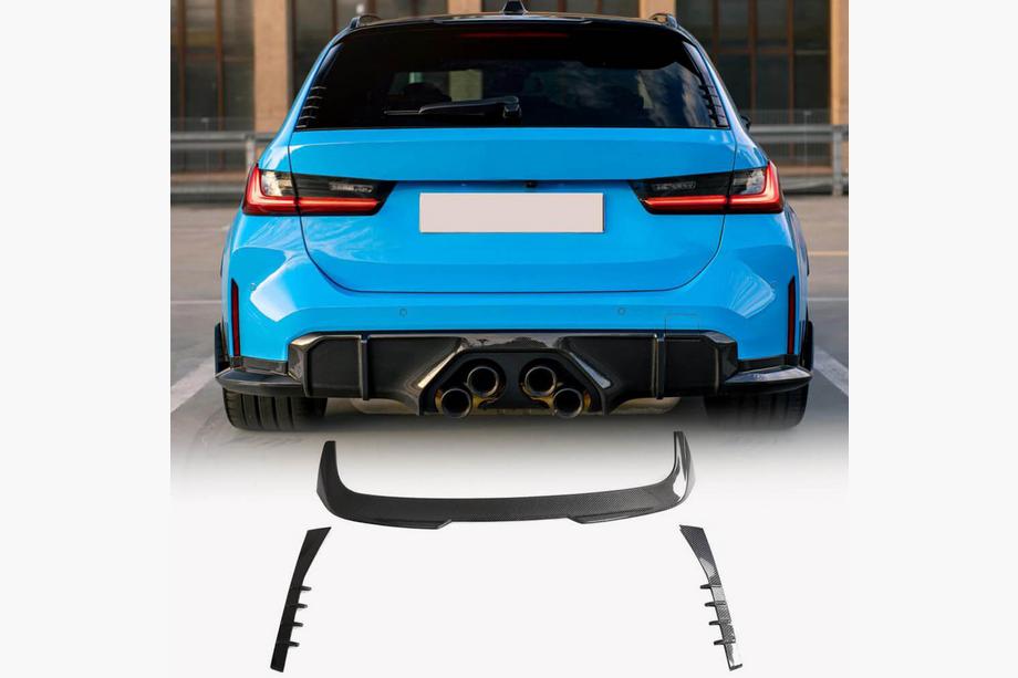 BMW 3-serie G20/G21 2018– Spoiler (til G81, carbon) Image