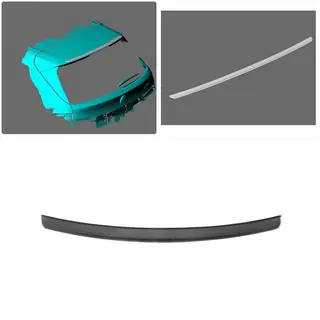 Spoiler V1 (kulfiber) foto 2