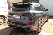 BMW X5 G05 2019–2026 Bagrudesp spoiler V3 (Ægte carbon) foto 10