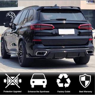 Bagrudespoiler V4 (ægte kulfiber) BMW X5 G05 2019–2026 foto 3