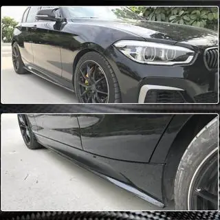 Sideskørter (til M-Sport 2015-2019, carbon) foto 3