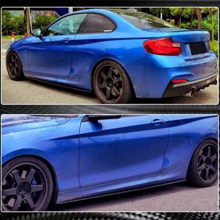 Sideskørter (til M-Sport, carbon) BMW 2-serie F22/F23 2014–2021 foto 4
