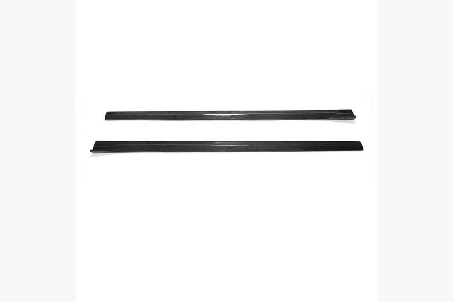 BMW 2-serie F22/F23 2014–2021 Sideskørt-extensions V2 (til F87, kulfiber) Foto 5