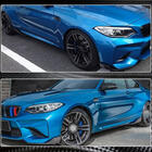 BMW 2-serie F22/F23 2014–2021 Sideskørtsforlængere V3 (til F87, carbon) foto 5
