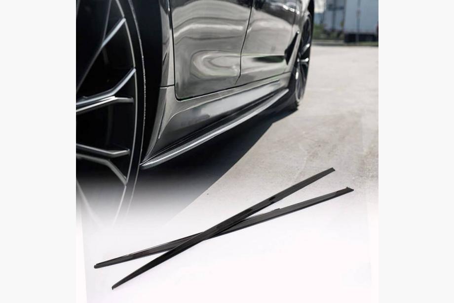 BMW 3-serie F30/F31 2012–2019 Sideskørt-forlængere V1 (til M-Sport sideskørter, carbon) Image