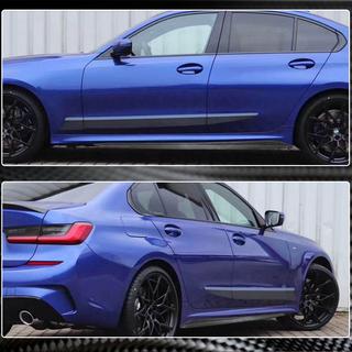 Sideskørter V4 (til G20 M-Sport, carbon) BMW 3-serie G20/G21 2018– foto 2