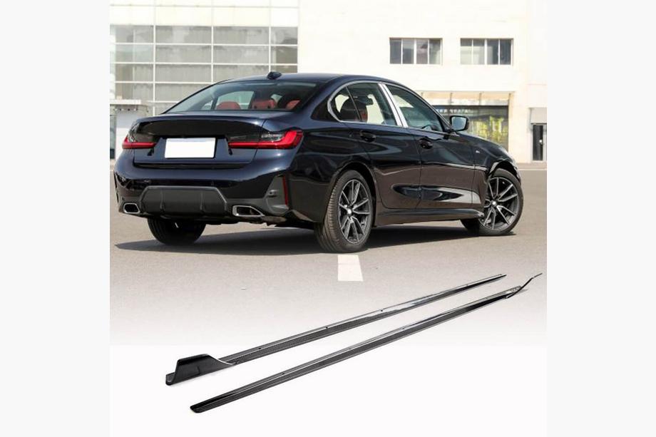 BMW 3-serie G20/G21 2018– Sideskørt-forlængere V1 (til G20 M-Sport, carbon) Image