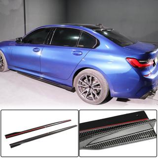 Sideskørter V2 (til G20 M-Sport, carbon) BMW 3-serie G20/G21 2018– foto 1