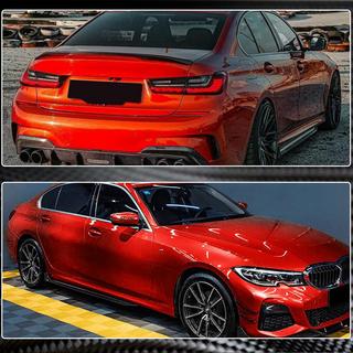 Sideskørter V3 (til G20 M-Sport, carbon) BMW 3-serie G20/G21 2018– foto 3