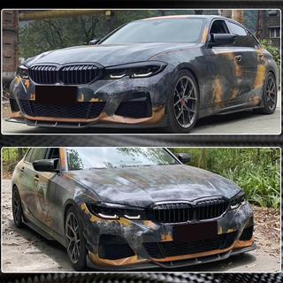 Sideskørter V3 (til G20 M-Sport, carbon) BMW 3-serie G20/G21 2018– foto 4