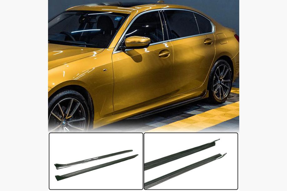 BMW 3-serie G20/G21 2018– Sideskørter V3 (til G20 M-Sport, carbon) Image
