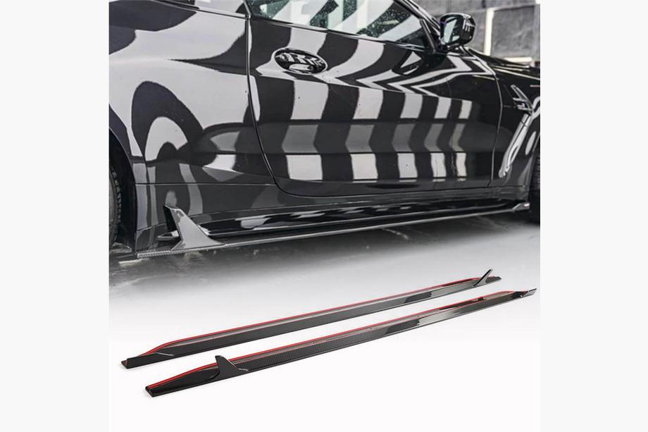 BMW 3-serie G20/G21 2018– Sideskørter V6 (til G80, carbon) Image