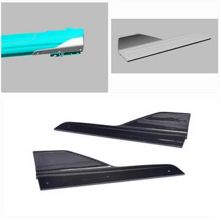 Sideskørtforlængere (til F32/F33/F36 M-Sport, kolfiber) BMW 4-serie F32/F33/F36 2012–2020 foto 2