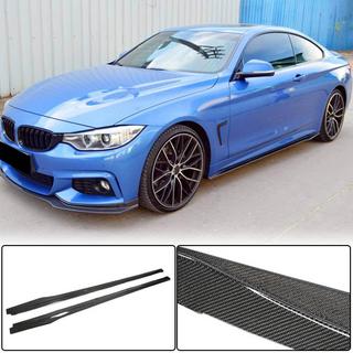 Sideskørtforlængere V1 (til F32/F33 M-Sport, carbon) BMW 4-serie F32/F33/F36 2012–2020 foto 1