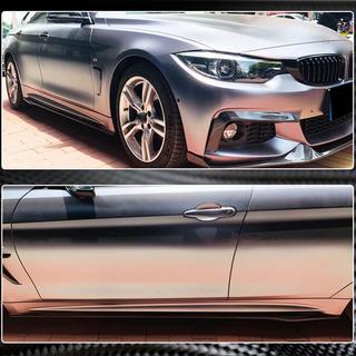 Sideskørtforlængere V1 (til F32/F33 M-Sport, carbon) BMW 4-serie F32/F33/F36 2012–2020 foto 4