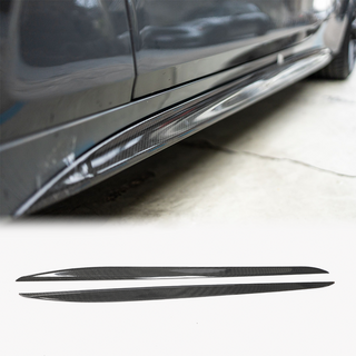 Sideskørteforlængere V2 (til G22/G23 M-Sport, carbon) BMW 4-serie G22/23/26 2020– foto 1