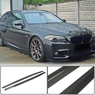 Sideskørt-extensions (til M-Sport/M5 sideskørter, carbon) BMW 5-serie F10/F11 2010–2016 foto 1