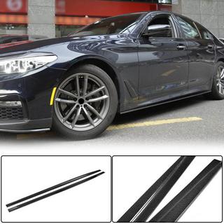 Sideskørter-forlængere V1 (til M-Sport/M5, carbon) BMW 5-serie G30/G31 2017–2023 foto 2