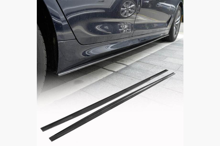 BMW 5-serie G30/G31 2017–2023 Sideskørter-forlængere V1 (til M-Sport/M5, carbon) Image