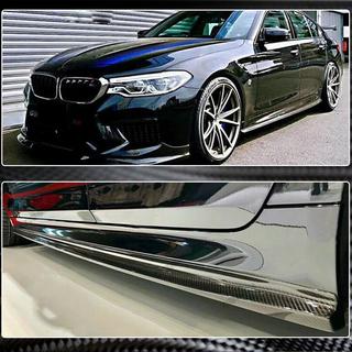 Sideskørter V2 (til M-Sport/M5, carbon) BMW 5-serie G30/G31 2017–2023 foto 4