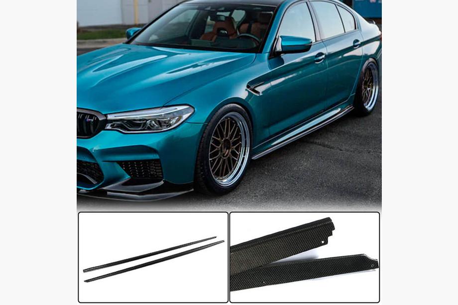 BMW 5-serie G30/G31 2017–2023 Sideskørter V2 (til M-Sport/M5, carbon) Image