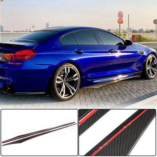 Sideskørte-forlængere V1 (til F06 M-Sport, carbon) BMW 6-serie F12/F13/F06 2011–2018 foto 2