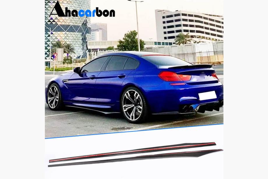 BMW 6-serie F12/F13/F06 2011–2018 Sideskørte-forlængere V1 (til F06 M-Sport, carbon) Image